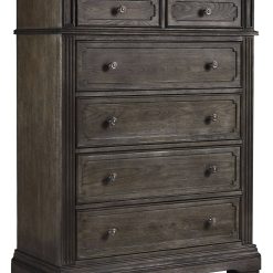 Mikalene – Brown Metallic – Six Drawer Chest B737-46
