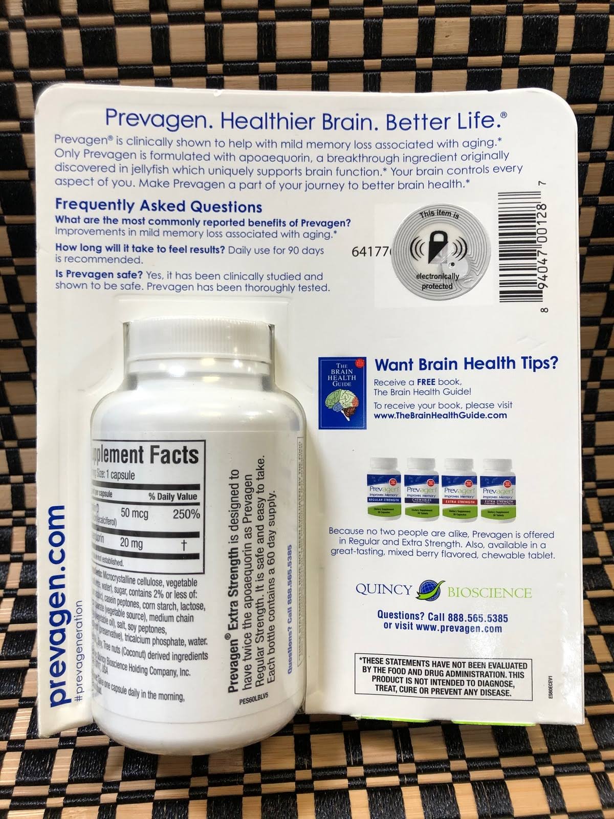 Prevagen Improves Memory Extra Strength Capsules 60 capsules - Image 6
