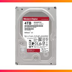 Alternative view of Western Digital 4TB WD Red Pro NAS Internal Hard Drive HDD – 7200 RPM, SATA 6 Gb/s, CMR, 256 MB Cache, 3.5 – WD4003FFBX