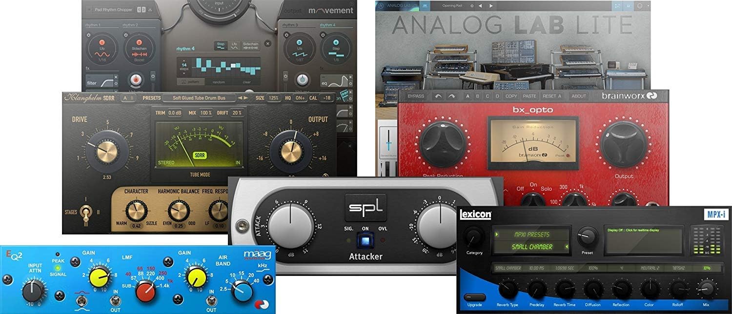 PreSonus AudioBox 96 Audio Interface (May Vary Blue or Black) Full Studio Bundle with Studio One Artist Software Pack, ATOM MIDI/Production Pad Controller, Eris 4.5 BT Pair 2-Way Bluetooth Monitors - Image 4
