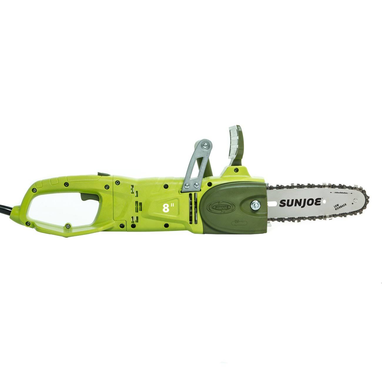 Sun Joe 8-Inch 8.0 Amp 2-in-1 Convertible Pole Chain Saw, Green, Swj806e - Image 2