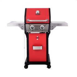 Royal Gourmet Cabinet Patio Propane GAS Grill, 2-Burner, Red