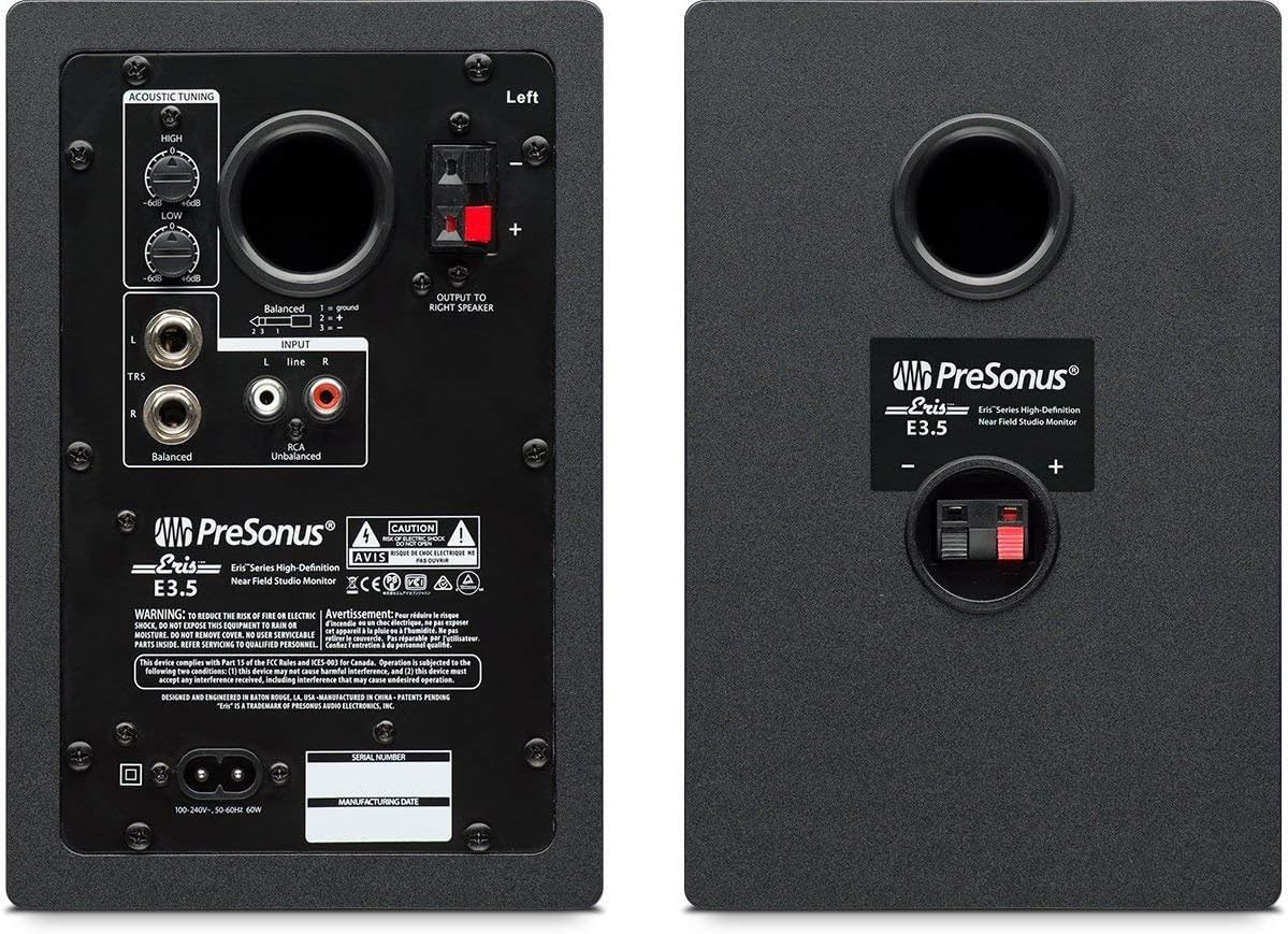 Presonus AudioBox 96 Studio Audio Interface with Creative Software Kit and Studio Bundle and Eris E3.5 Pair Studio Monitors and Adjustable Boom Arm Kit + HD7 Headphones - Image 7