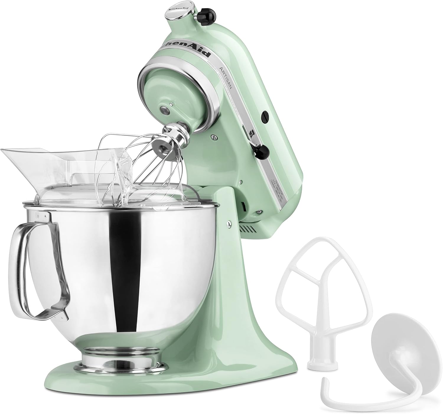 KitchenAid Artisan Series 5 Quart Tilt Head Stand Mixer with Pouring Shield KSM150PS, Cast Iron - Image 112