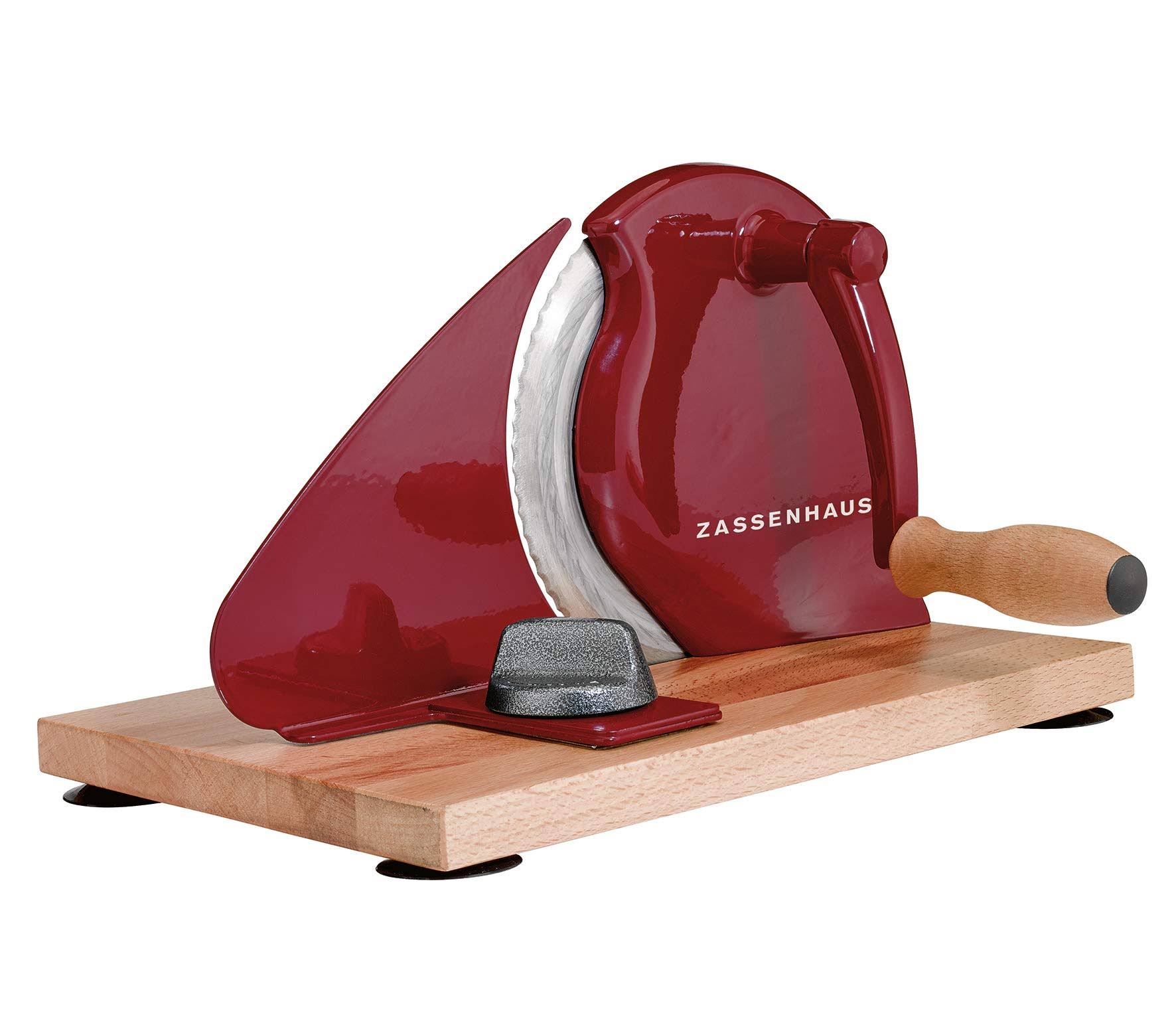 Zassenhaus Classic Bread Slicer , Manual, Red