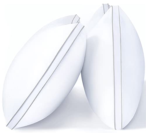 viewstar Bed Pillows King Size Set of 2, Hotel Quality, Down Alternative Big Pillow for Back, Stomach or Side Sleepers, Firm - Image 11