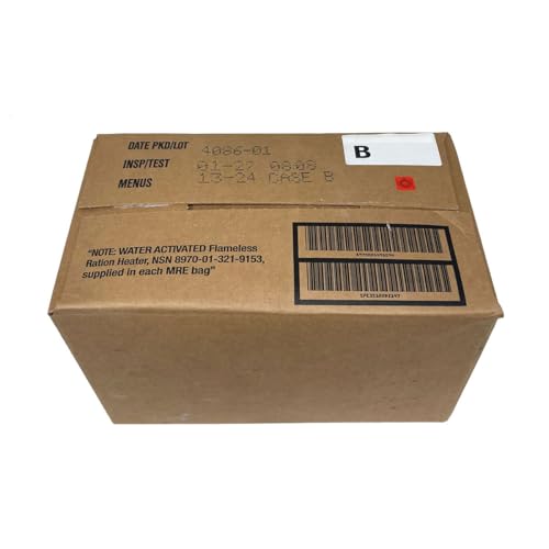 2027 Inspection Dated MRE (Meals-Ready-To-Eat) Case ?C Military MRE Random Case A or B - Image 3