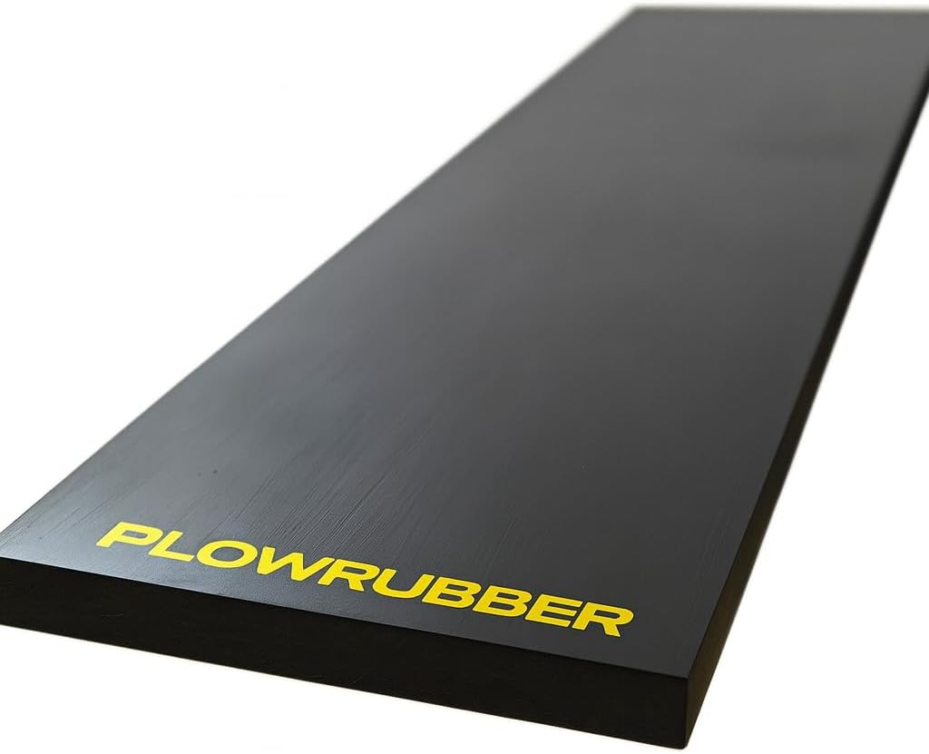 UHMW Snow Plow Poly Cutting Edge Industrial Strength 3/4 X Thick X 4 Wide Driveway Safe plow Blade, Poly plow Cutting Edge, Snow Blower Edge, ATV Snow plow Blade (60 Long)