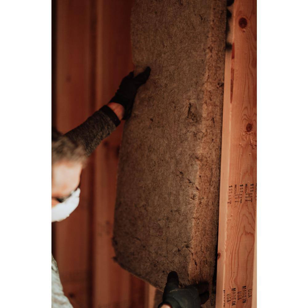 ROCKWOOL R-15 Comfortbatt 3-12 in. x 15 in. x 47 in. Fire Resistant Stone Wool Insulation Batt (59.7 sq. ft.) RXCB351525 - Image 5