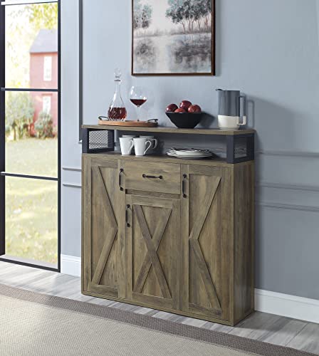, Server in Rustic Oak Finish DN01027 Servers, Sideboards & Buffets