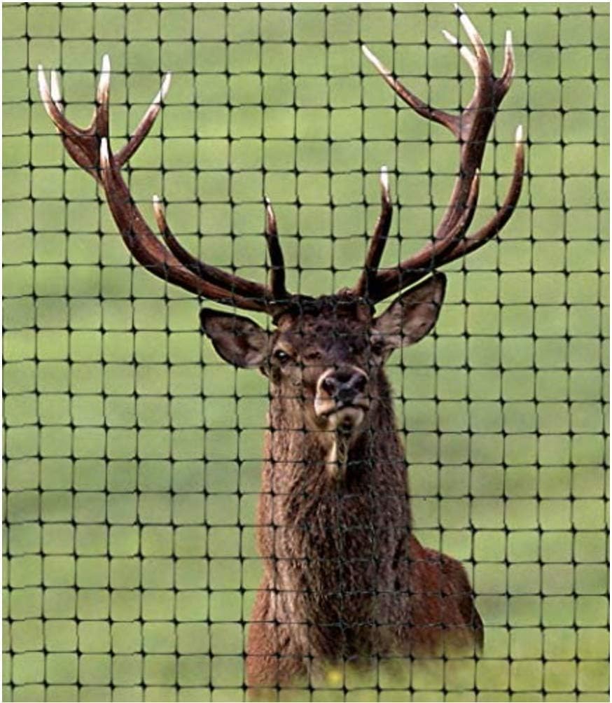 OldMacDonald Deer and Animal Fence Barrier Netting (55gr/sq m.) 7.5′ x 100′ (2.3m x 30m) (mesh 19x19mm) - Image 6