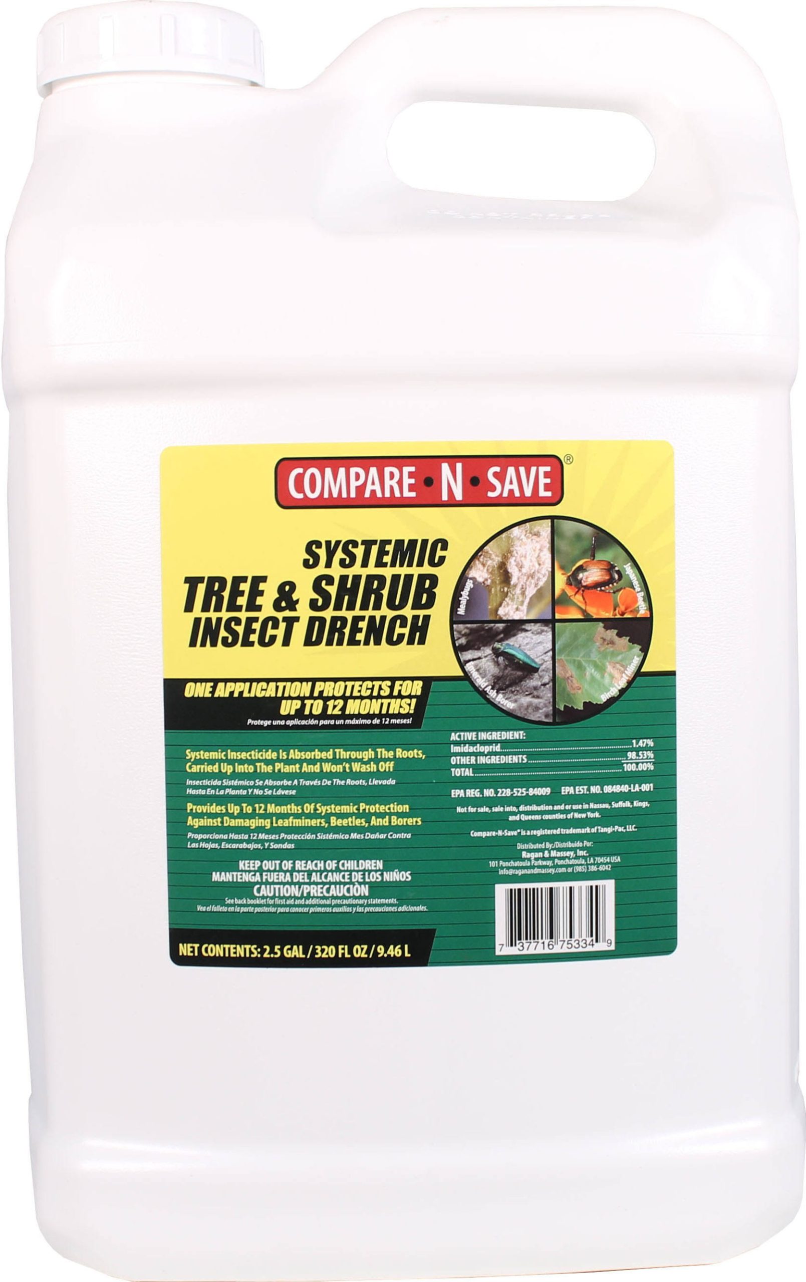 Compare-N-Save 2.5 gal. Systemic Tree and Shrub Insect Drench