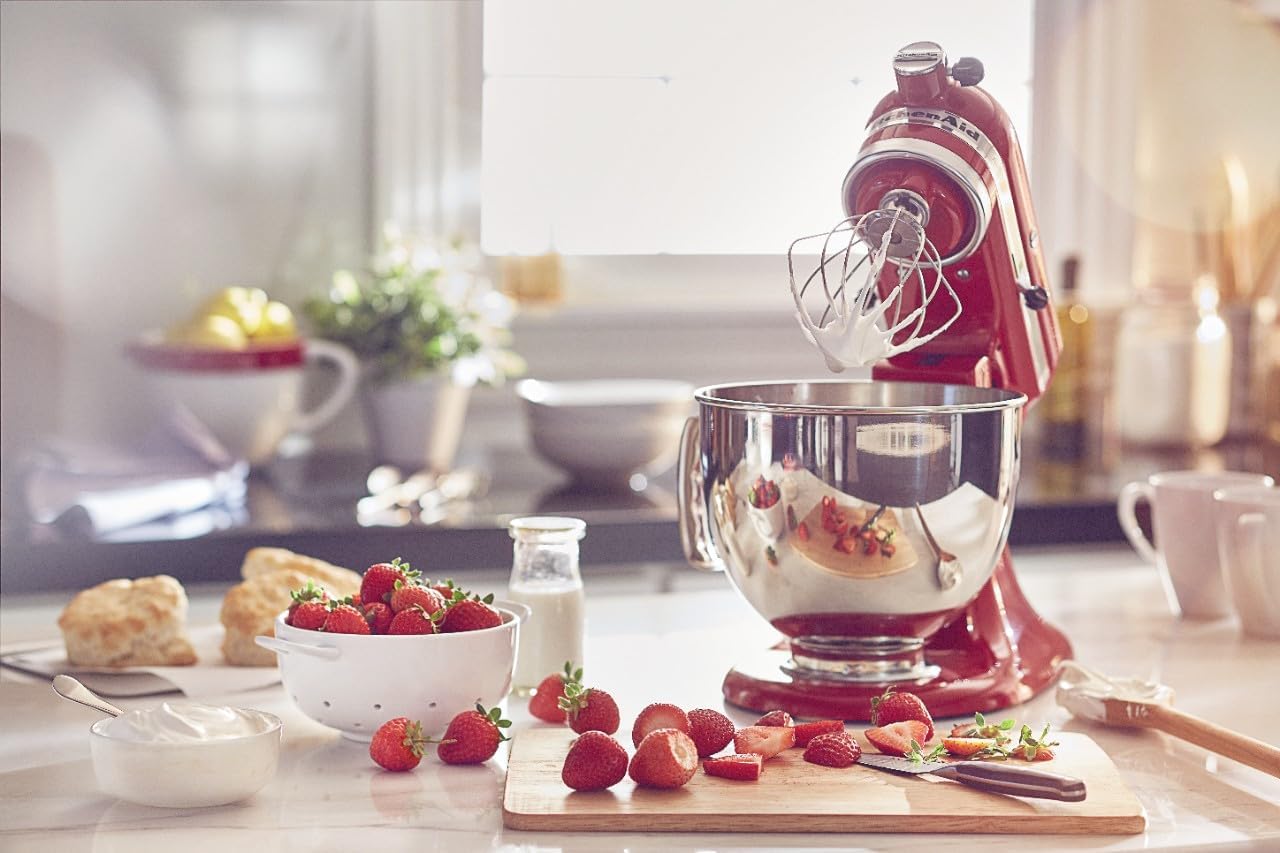 KitchenAid Artisan Series 5 Quart Tilt Head Stand Mixer with Pouring Shield KSM150PS, Cast Iron - Image 121